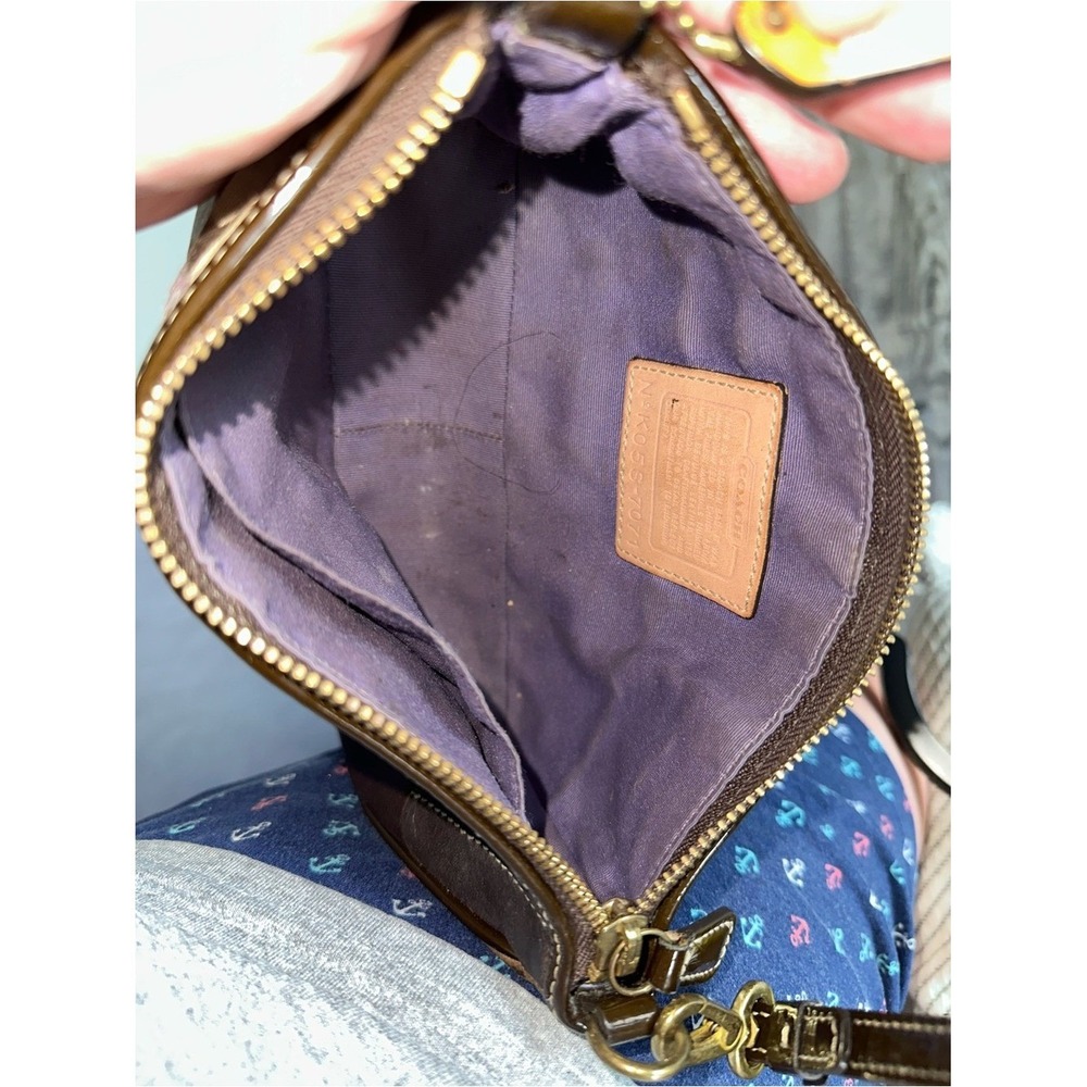 Coach y2k retired shoulder bag patchwork - Picture 6 of 7